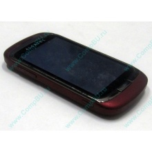 Красно-розовый телефон Alcatel One Touch 818 (Белгород)