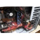 Компьютер Intel Core 2 Quad Q9400 в корпусе Ascot: корзина для дисков в Белгороде, вентилятор для памяти в Белгороде, видеокарта 512 Mb DDR4 ATI Radeon  (Белгород)